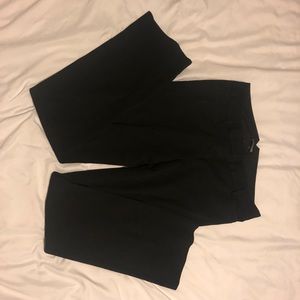 Black Express columnist boot cut dress pants
